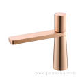 Brushed Gold Single Handle Bathroom Faucet Mixer